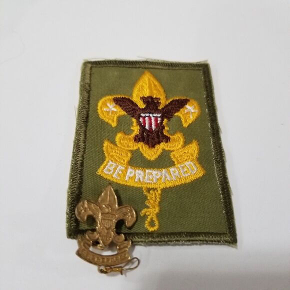 PATCH & PINS 💥 BE PREPARED 💥 BOY SCOUTS OF AMERICA Vintage - Picture 1 of 6